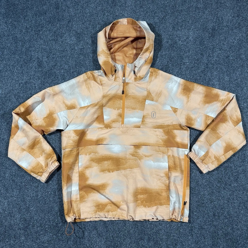 Bass outdoor brand Men's Orange Hooded Jacket Size M